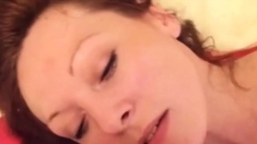 Homemade russian girl facial