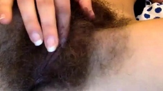 Beautiful Hairy Young Pussy