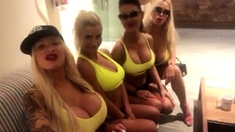 Group sex big boobs