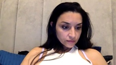 Brunette Solo Webcam Masturbation