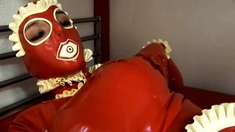 Two Women Fetish Latex Asslicking And Anal Mff