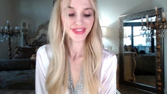 Amateur Blonde Solo Webcam