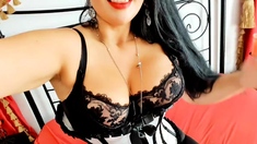 Big boobs milf masturbates with her dildo