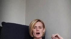 Cute Blonde Teen Solo Orgasm