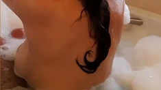 Amateur blondie solo anal masturbation