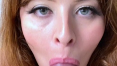 Hot amateur pov blowjob handjob