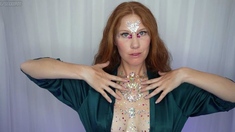 Ginger ASMR - Unblurry Naughty Gemstones and Rhinestones