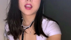 Amateur Asian Webcam Strip Masturbation