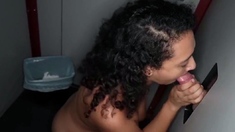 Brunette Blowjob Deepthroat Cum Swallow