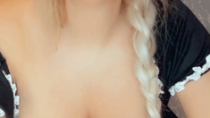 Blonde MILF with Big Boobs Playing Cam Free Porn