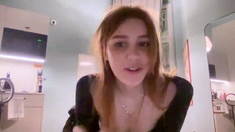 Pretty redhead webcam masturbation show