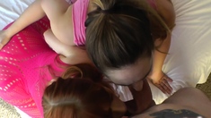 Hot Brunette Girlfriend POV Blowjob