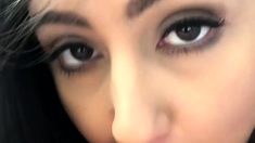 Hot amateur teen blowjob and facial HD video