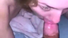 Amateur Blowjobs with Horny Big Titted Brunettes