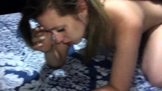 Pale amateur teen brunette Lynn Love