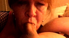 Blonde Blowjob MILF Craves Cock Big Time