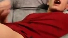 Huge Cock Webcam Handjob