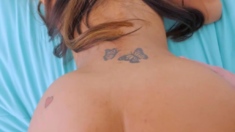 Hot Asian Clara Trinity Taking Deep Backshots