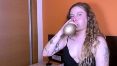 Close Up Of Teen Masturbating