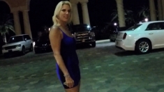 Cum on her face she kisses Valet bot