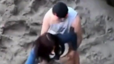 Couple Caught Fucking In Public