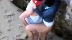 Couple Caught Fucking In Public