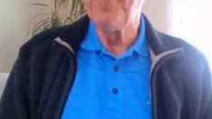 68 yo man from Germany cum