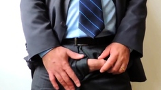 Me Daddybigbear Boss In Suit Cumshot